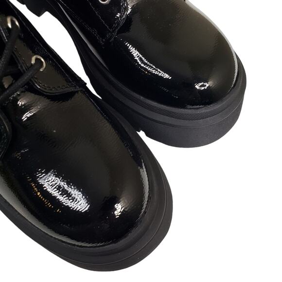 CALL IT SPRING Womens 9 Sidney Platform Lace-up Boot in Black NEW - Picture 8 of 12